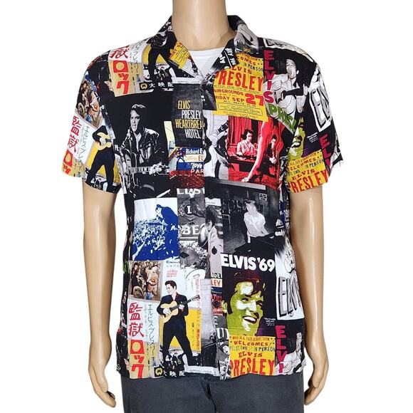 Elvis Presley Shirt Forever 21 Limited Edition Medium EUC - Picture 1 of 4